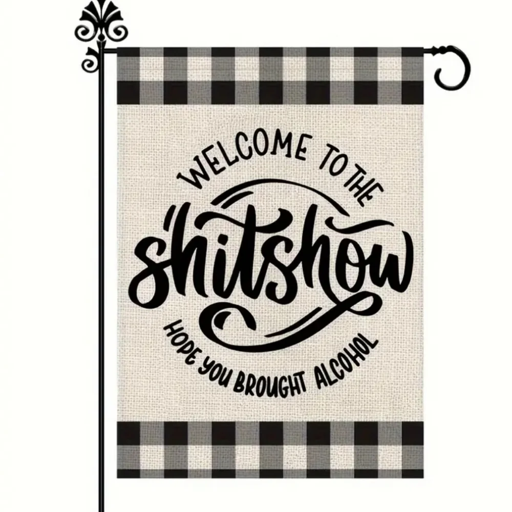 Not Your Grandma's Welcome yard garden flag/signs -Choose 1 sign - Picture 4 of 5